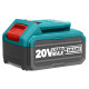 Акумулаторна батерия TOTAL Industrial, Li-Ion, 20V, 4.0Ah