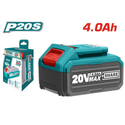 Акумулаторна батерия TOTAL Industrial, Li-Ion, 20V, 4.0Ah