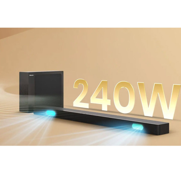 Аудио система Hisense HS2100 2.1 CH Soundbar, 240W