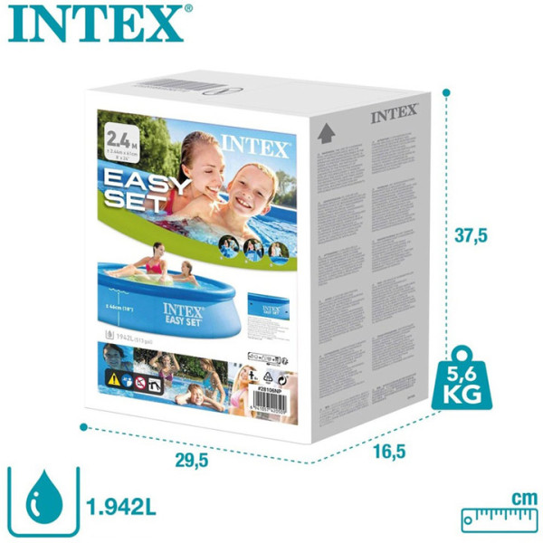 Басейн надуваем INTEX 28106NP 244х61см