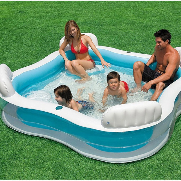 Басейн със седалка семеен Intex 56475 229х229см