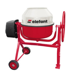 Бетонобъркачка ELEFANT EB-230L, червена 230л, 1200W
