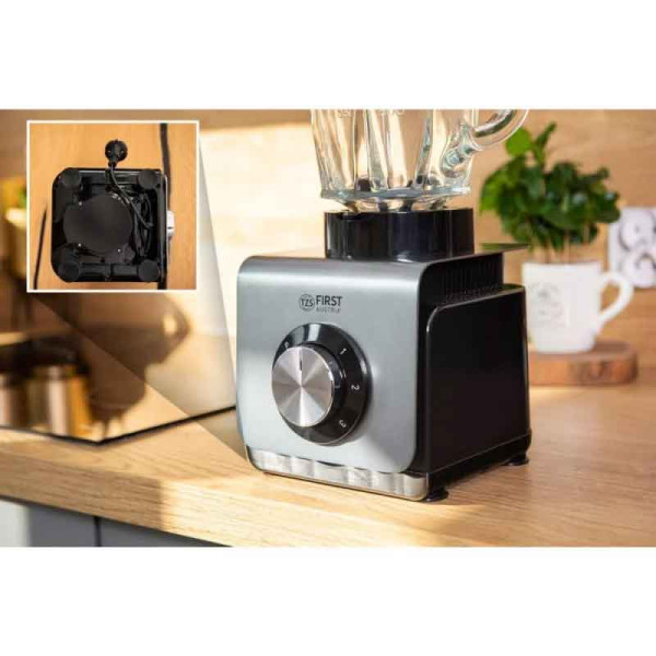 Мощен блендер със стъклена кана First Austria