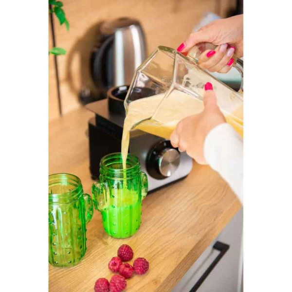 Мощен блендер със стъклена кана First Austria