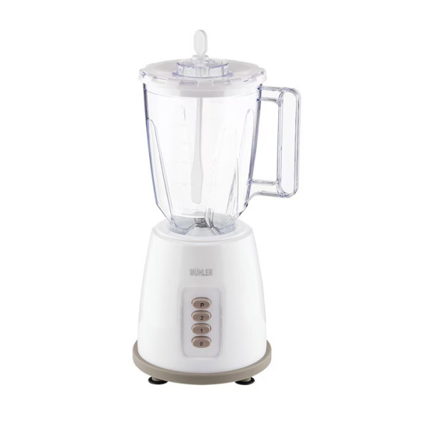 Блендер Muhler MB-155, 500W, 1.5 л, Пластмасова кана, Бял/Сив