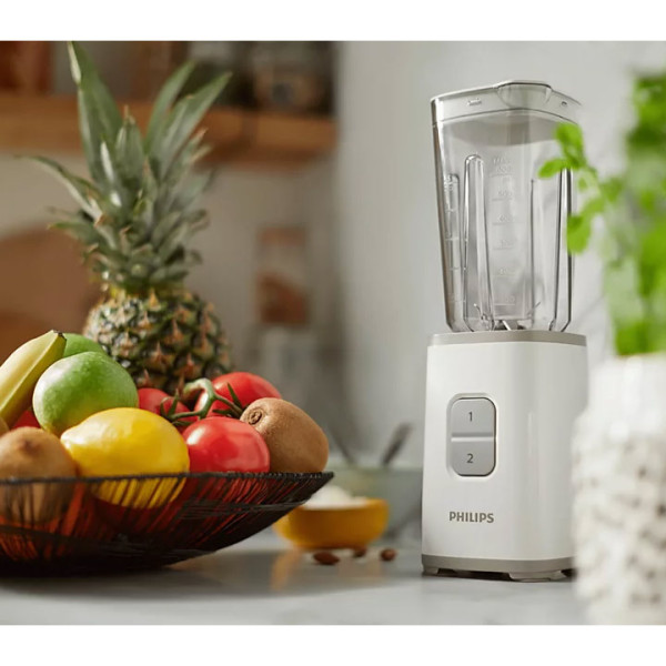 Блендер PHILIPS Daily Mini HR2602/00, бял