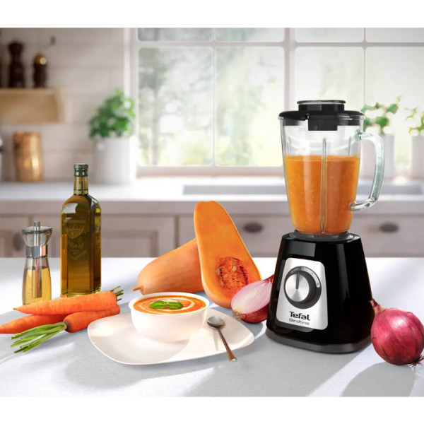 Блендер Tefal Blendforce BL438831, 800 W,1.75 л, Черен/Сив