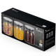Буркани комплект Luigi Ferrero Vienna FR-4137 700ml 3 броя
