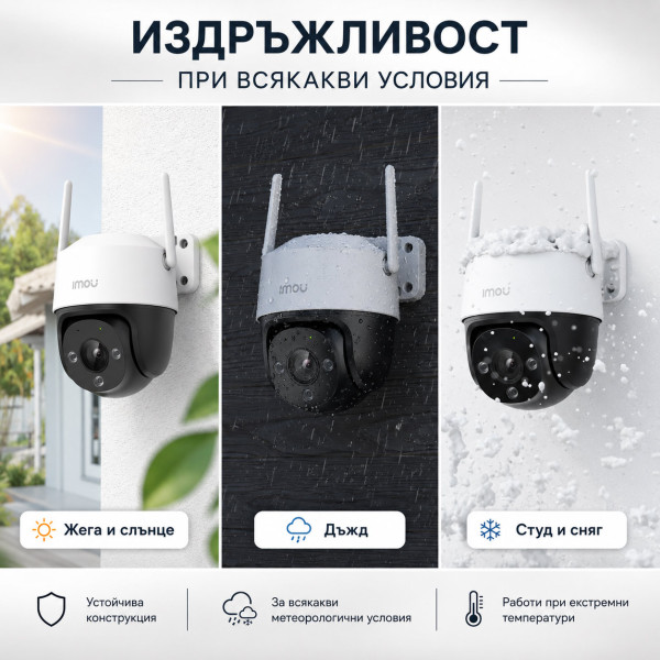 Камера за наблюдение IMOU Cruiser SE+ PTZ IPC-K7CP-5H1WE