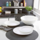Сервиз за хранене Luminarc Harena White, 19 части, Бял