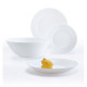 Сервиз за хранене Luminarc Harena White, 19 части, Бял