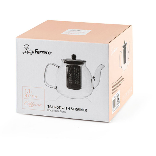 Чайник с цедка Luigi Ferrero Coffeina FR-8111B, 1.1 L