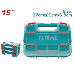 Кутия за инструменти-органайзер TOTAL 370x290x65mm