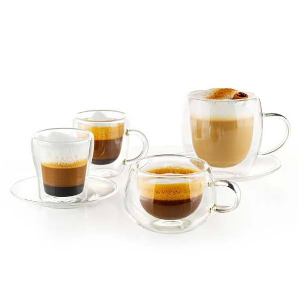 Чаша за експресо с дръжка Luigi Ferrero Coffeina FR-8016, 95ml, 2бр