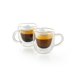 Чаша за еспресо с дръжка Luigi Ferrero Coffeina FR-8014 90ml, 2бр