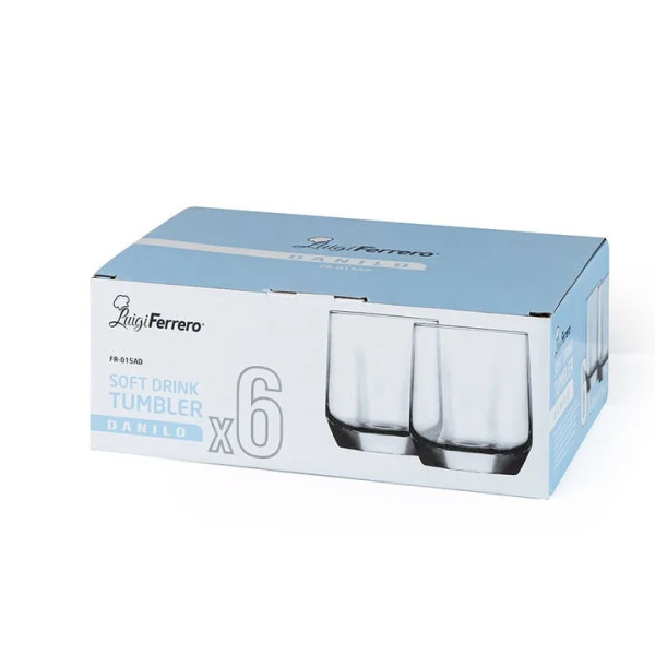 Чаша за уиски Luigi Ferrero Danilo FR-015AD 310ml, 6 броя