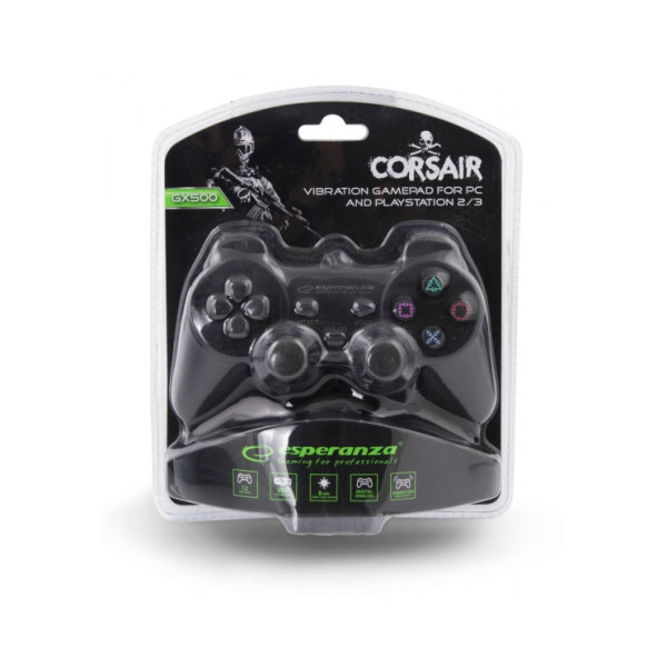 Геймпад Esperanza Corsair EGG106G black