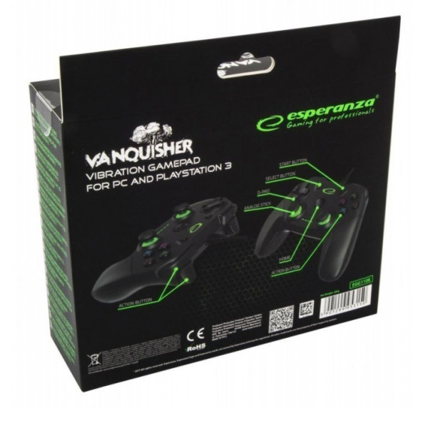Геймпад Esperanza EGG110K Vanquisher