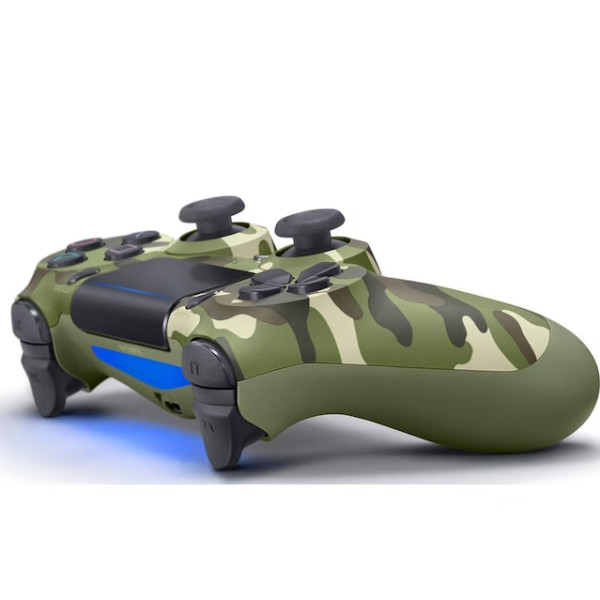 Контролер PlayStation DualShock 4, зелен камуфлаж