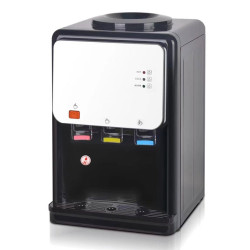 Диспенсър за вода Elite WDC-2523BL, Компресорен, Черен/бял