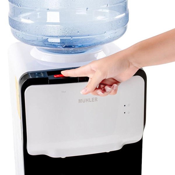 Диспенсър за вода Muhler WD-35CT, 505W, компресор, Бял