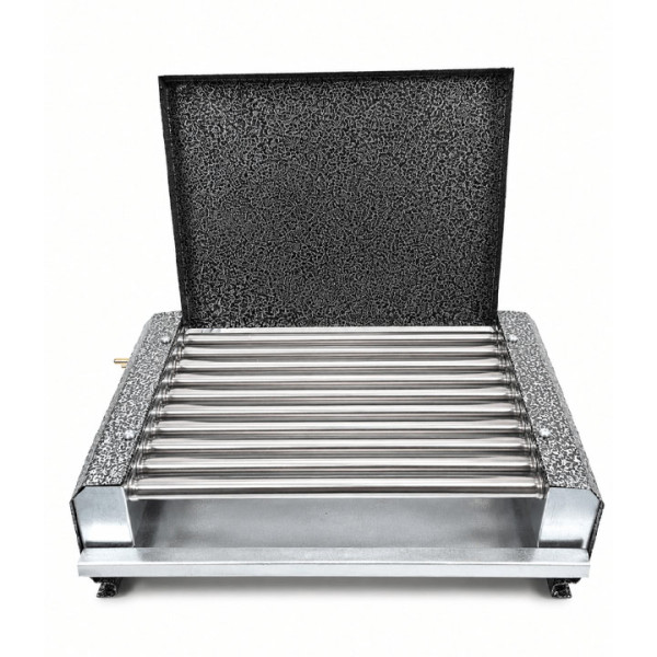 Електрическа скара Аида 800W, с капак, 10ребра