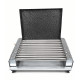 Електрическа скара Аида 800W, с капак, 10ребра