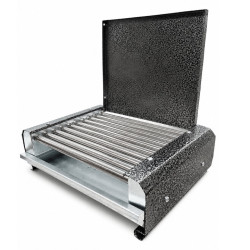 Електрическа скара Аида 800W, с капак, 10ребра
