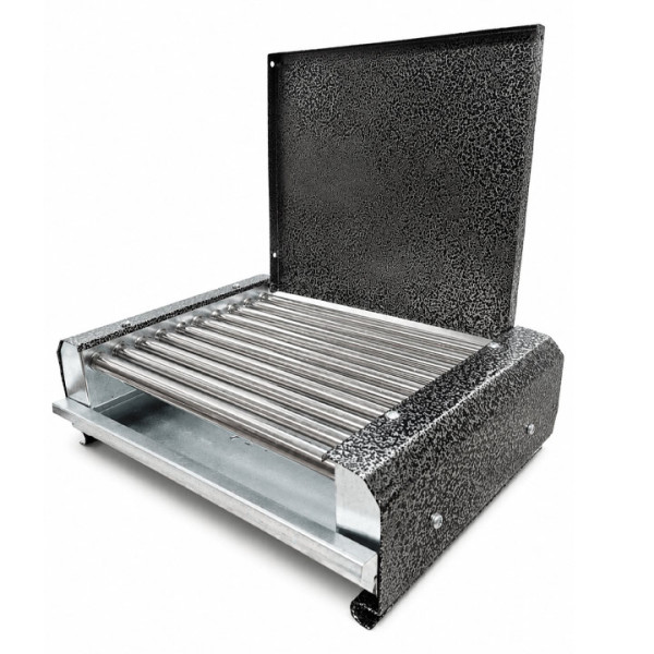 Електрическа скара Аида 800W, с капак, 10ребра