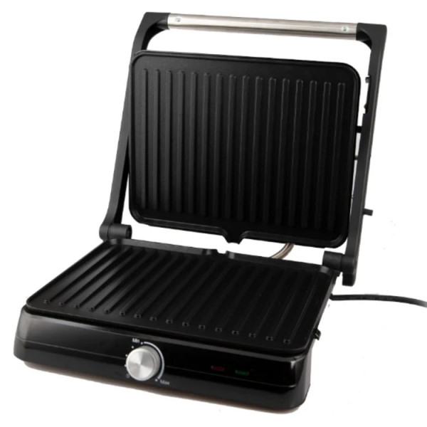 Тостер-сандвич Rosberg R51442M,2000W  инокс/черен