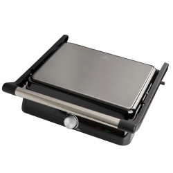 Тостер-сандвич Rosberg R51442M,2000W  инокс/черен