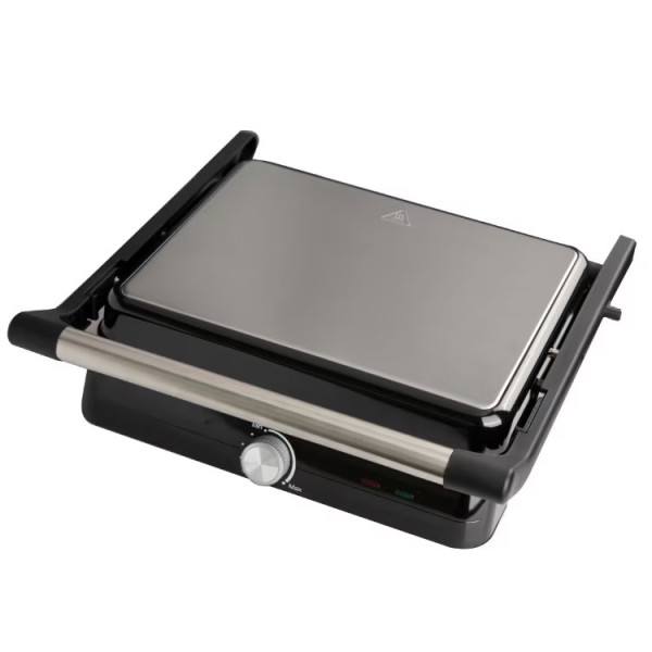 Тостер-сандвич Rosberg R51442M,2000W  инокс/черен