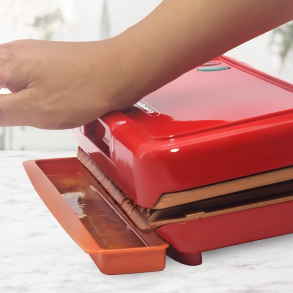 Скара без мазнина Rosberg Premium RP51015F, ЧЕРВЕНИ