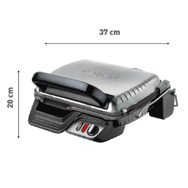 Електрическа скара Tefal GC306012 UltraCompact 600 Comfort, 2000W