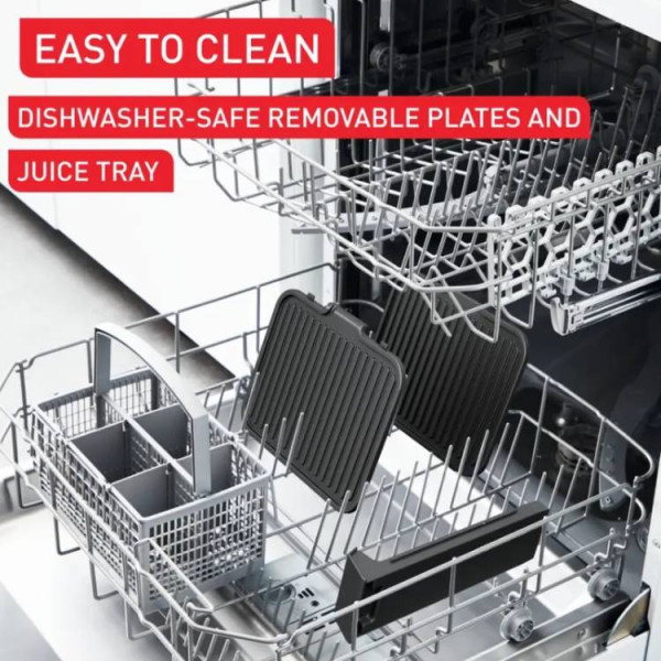 Електрическа скара Tefal SuperGrill 3 в 1 XL GC520DE0, 2000 W