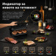 Барбекю грил Tefal OptiGrill+ Snacking & Baking GC714834, 6програми