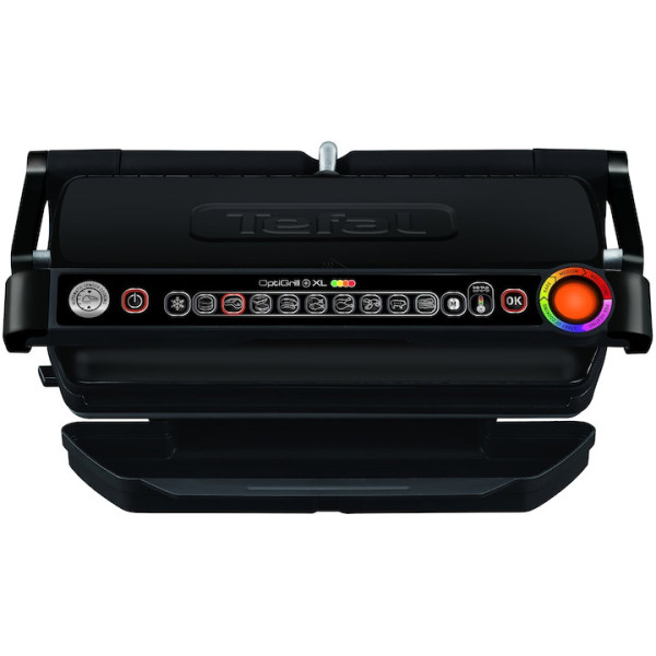 Електрическа скара TEFAL OptiGrill+ XL GC722834, черна