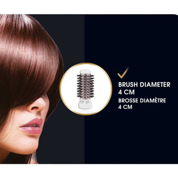 Електрическа въртяща четка за кос Rowenta CF9520F0 Brush Activ 1000W