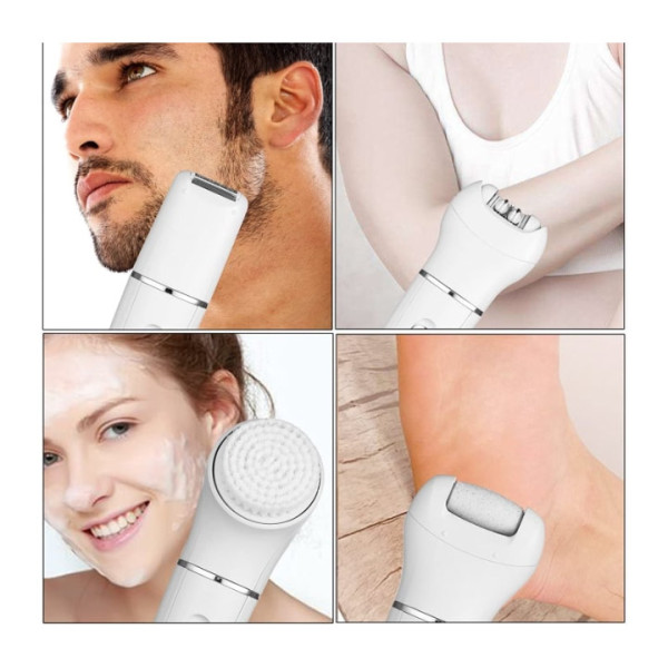 Mултифункционален дамски депилатор за лице Keda KD-199 5в1