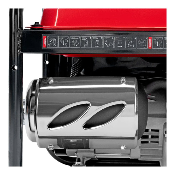 Бензинов генератор MTX RS-3000, 2.2kW, 230V, 0.6л, ръчен стартер