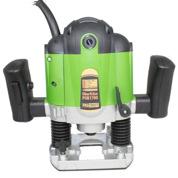 Фреза Procraft POB1700, 1200W, ф6-8мм, 12фрези