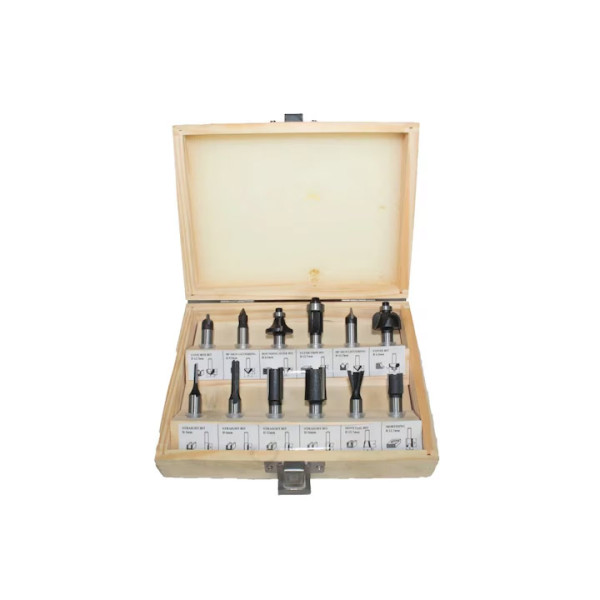 Фреза Procraft POB1700, 1200W, ф6-8мм, 12фрези