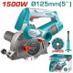 Фреза за канали TOTAL TWLC1256, Ф125мм,1500W