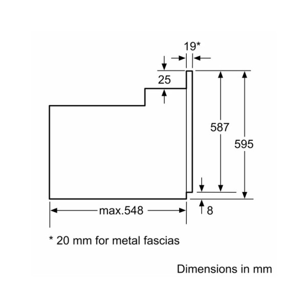Вградена фурна Bosch HBF134EB1