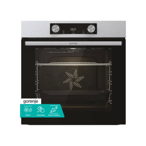 Фурна за вграждане Gorenje BO6737E02XK, 77л, Инокс