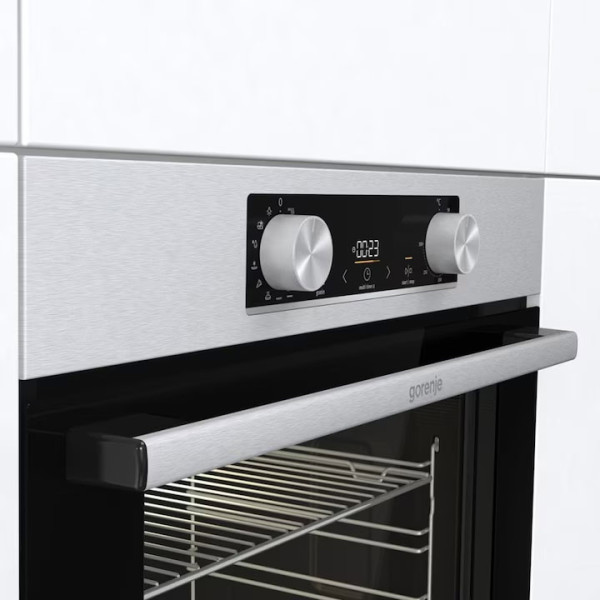 Фурна за вграждане Gorenje BO6737E02XK, 77л, Инокс