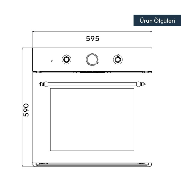 Фурна за вграждане Kumtel B66-SF2