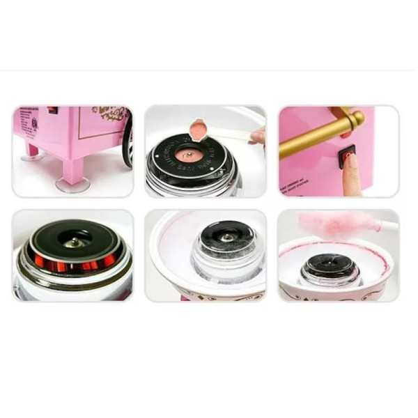 Уред за захарен памук ELITE CCM-1142