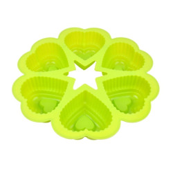 Силиконова форма за печене Luigi Ferrero FR-1158S, Зелен