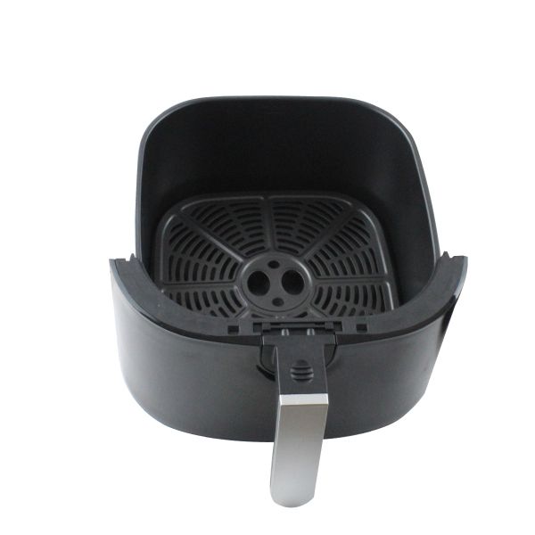 Фритюрник Airfryer ELEKOM ЕК-6002D, 6л, 7 програми, 1700 W, Черен